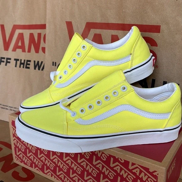 Vans Old Skool Neon Lemon Tonic/True White WMNS sneakers - Picture 7 of 16